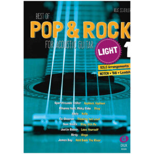 Dux Best of Pop & Rock for Acoustic Guitar light 1 Notenbuch