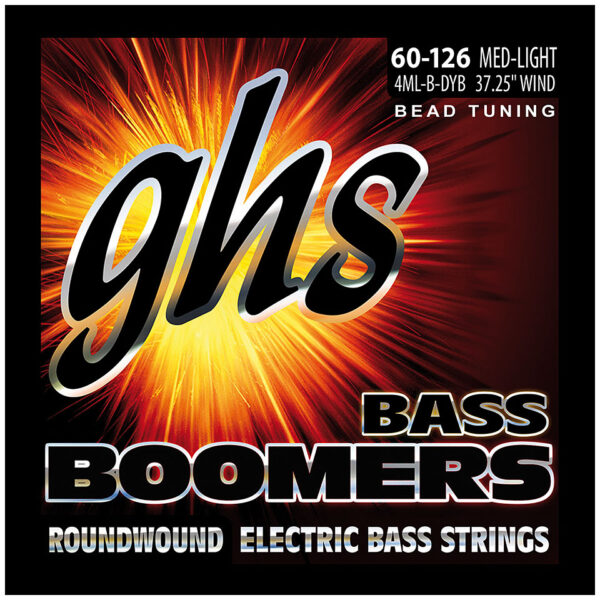 GHS Boomers 060-126 4ML-B-DYB Saiten E-Bass