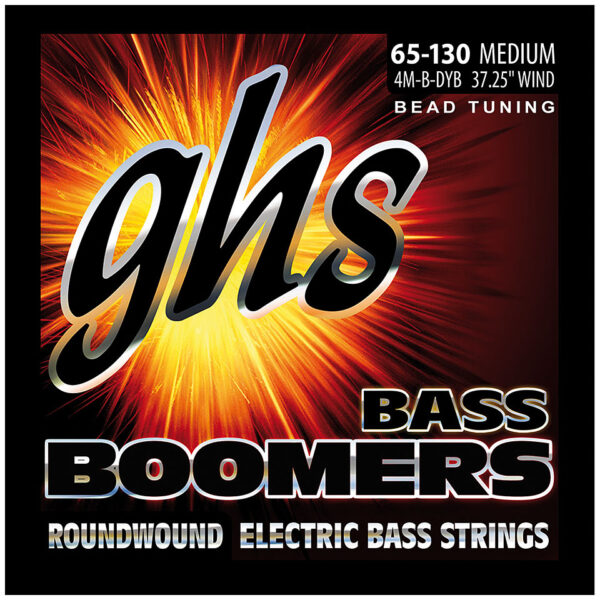 GHS Boomers 065-130 4 m-B-DYB Saiten E-Bass