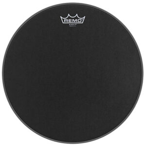 Remo Emperor X Black Suede BX-0812-10 12" Snare Head Black Dot