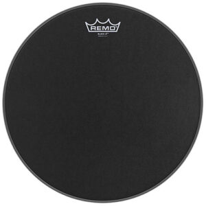 Remo Emperor X Black Suede BX-0814-10 14" Snare Head Black Dot