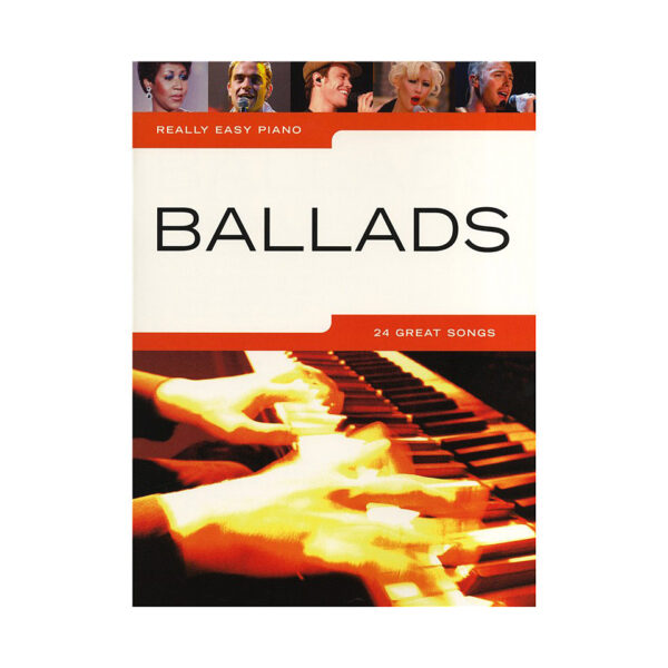 Music Sales Really Easy Piano - Ballads - 24 Great Songs Notenbuch