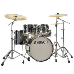 Sonor AQ2 20" Transparent Black Studio Drumset Schlagzeug