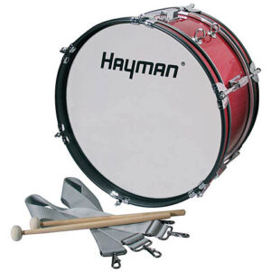 Hayman 16" Red Junior Marching Bass Drum Große Trommel