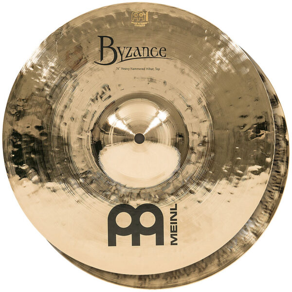 Meinl Byzance Brilliant B14HHH-B 14" Heavy Hammered Hihat