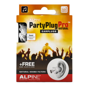 Alpine PartyPlugPro Earplugs natural Gehörschutz