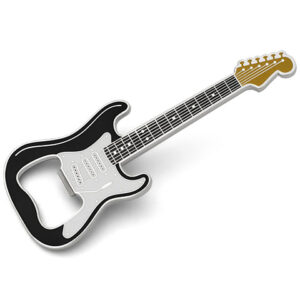 Rockbites Bottle Opener - Strat Black Flaschenöffner