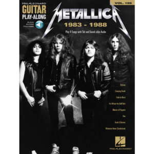 Hal Leonard Guitar Play-Along Volume 195 - Metallica 1983-1988