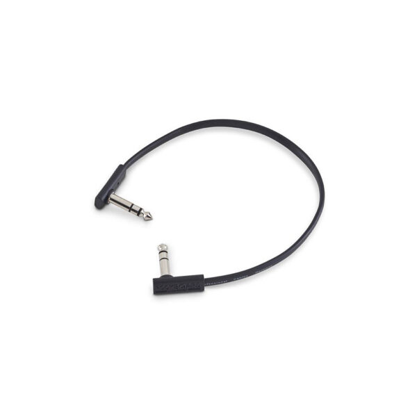 RockBoard Flat TRS Cable Black 30 cm Patchkabel