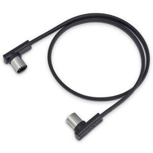 RockBoard Flat MIDI Cable 60 cm Black MIDI-Kabel