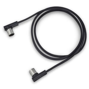 RockBoard Flat MIDI Cable 100 cm Black MIDI-Kabel