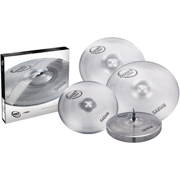 Sabian Quiet Tone 14/16/18/20 Low Volume Practice Cymbal Set