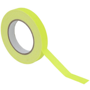 Eurolite Gaffa Tape 19 mm neon-yellow uv active Klebeband