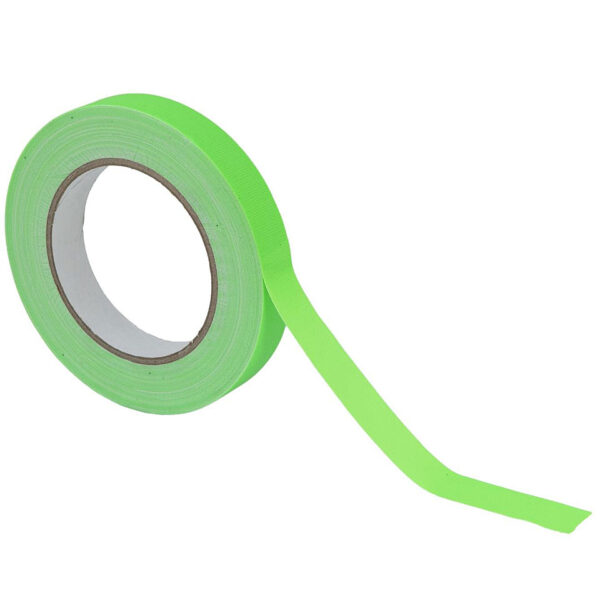 Eurolite Gaffa Tape 19 mm neon-green uv active Klebeband