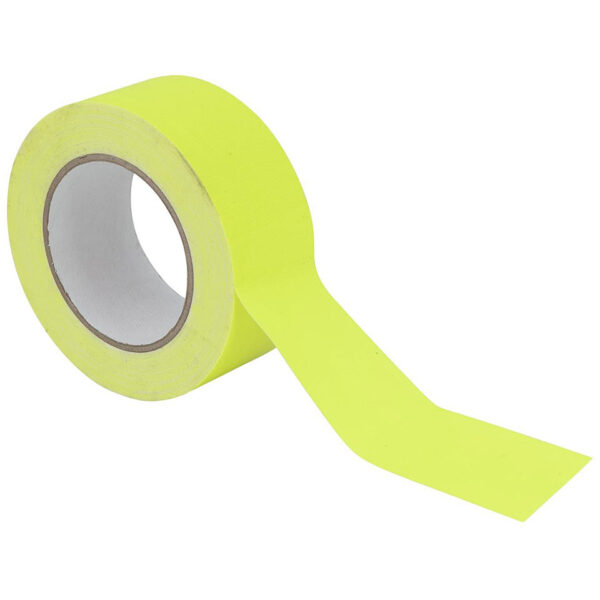 Eurolite Gaffa Tape 50 mm neon-yellow uv active Klebeband