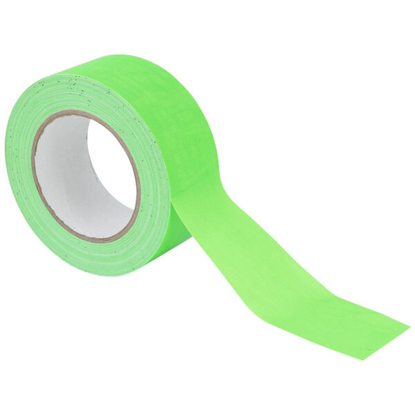 Eurolite Gaffa Tape 50 mm neon-green uv active Klebeband