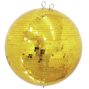 Eurolite Mirrorball 40 cm gold Discokugel