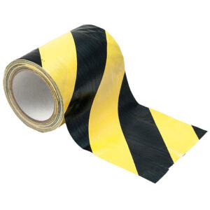 Eurolite Cable Tape yellow/black 150 mm x 15 m Klebeband