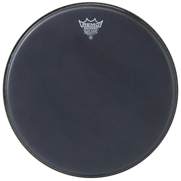 Remo Ambassador Black Suede BA-0810-ES 10" Tom Head Tom-Fell