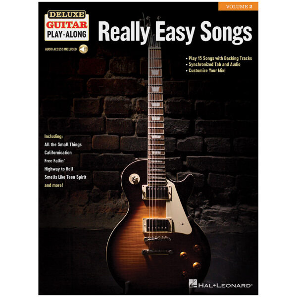 Hal Leonard Deluxe Guitar Play-Along Volume 2 - Really Easy Songs