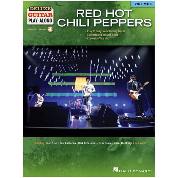 Hal Leonard Deluxe Guitar Play-Along Volume 6 - Red Hot Chili Peppers