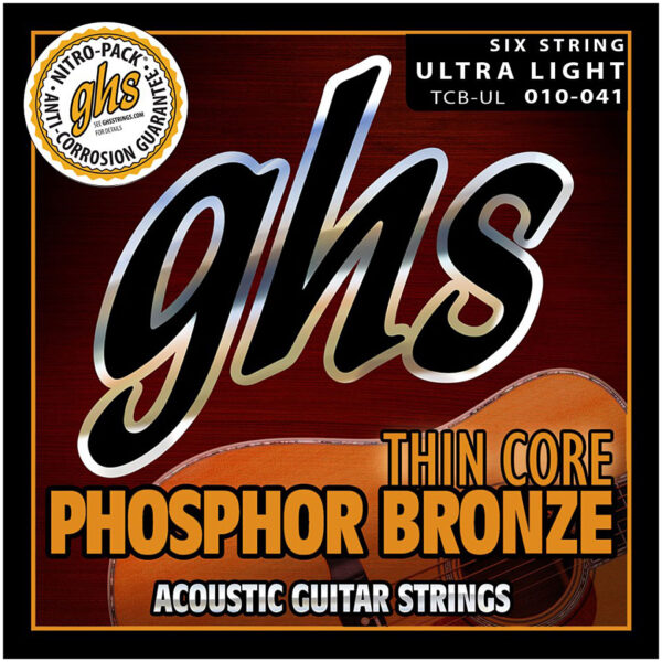 GHS Thin Core Phosphor Bronze Ultra Light TCB UL Saiten