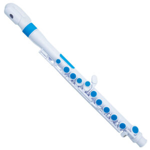 Nuvo jFlute 2.0 BL white-blue Querflöte