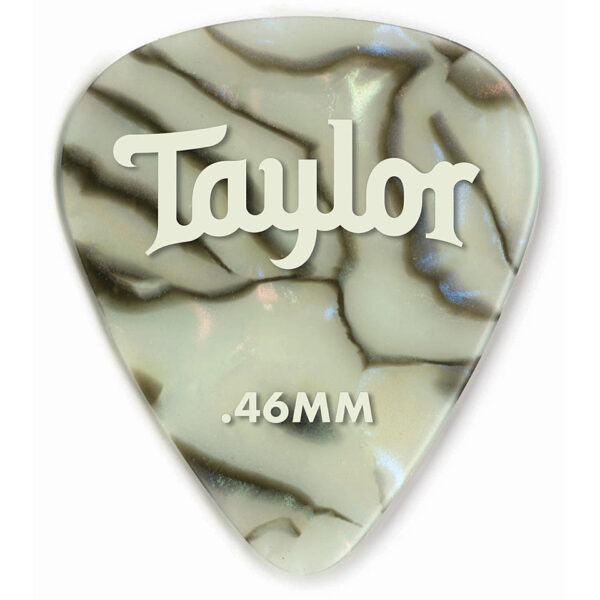 Taylor Celluloid 351 Abalone .46mm (12 Stk) Plektrum