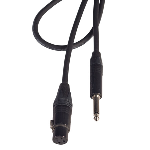 AudioTeknik MFK 3 m black Mikrofonkabel