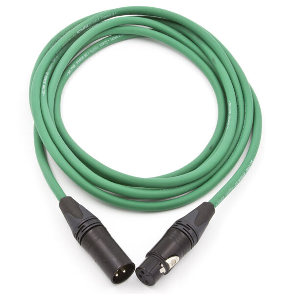 AudioTeknik MFM 15 m green Mikrofonkabel