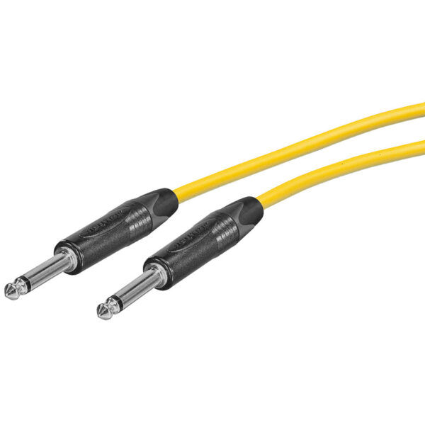 AudioTeknik GKK 3 m yellow Instrumentenkabel