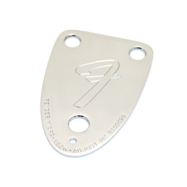 Fender '70s Vintage-Style 3-Bolt "F" Stamped Guitar Neck Plate