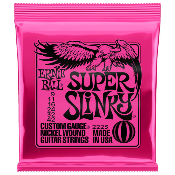 Ernie Ball Super Slinky 2223 .009-042 Saiten E-Gitarre