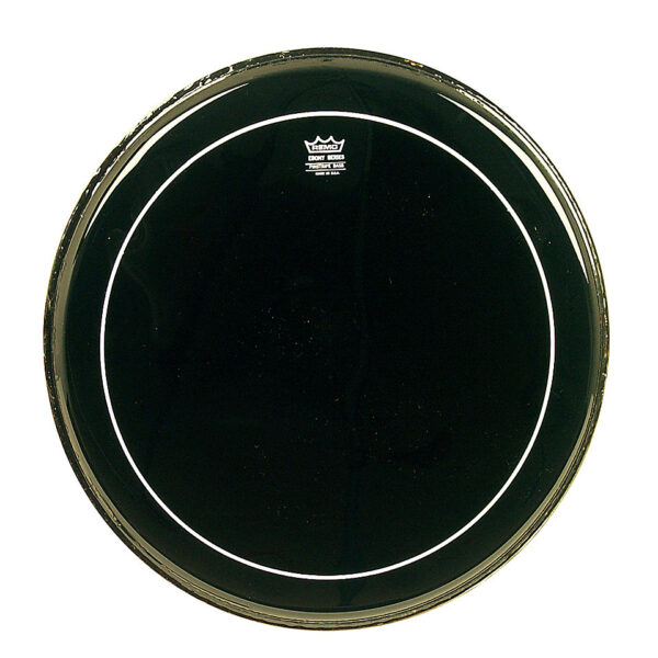 Remo Pinstripe Ebony ES-1628-PS 28" Bass Drum Head Bass-Drum-Fell