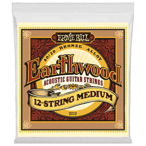 Ernie Ball Earthwood 12-String Medium 80/20 Bronze 2012 .011-052