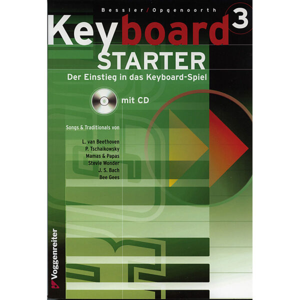 Voggenreiter Keyboard Starter 3 Lehrbuch