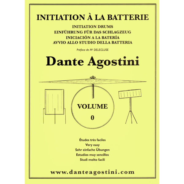 Dante Agostini Methode de Batterie Vol. 0 - Initiation Lehrbuch