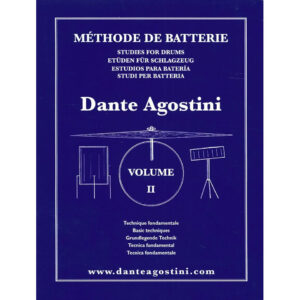 Dante Agostini Methode de Batterie Vol. 2 - Technique Fondamentale