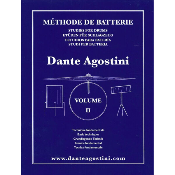 Dante Agostini Methode de Batterie Vol. 2 - Technique Fondamentale