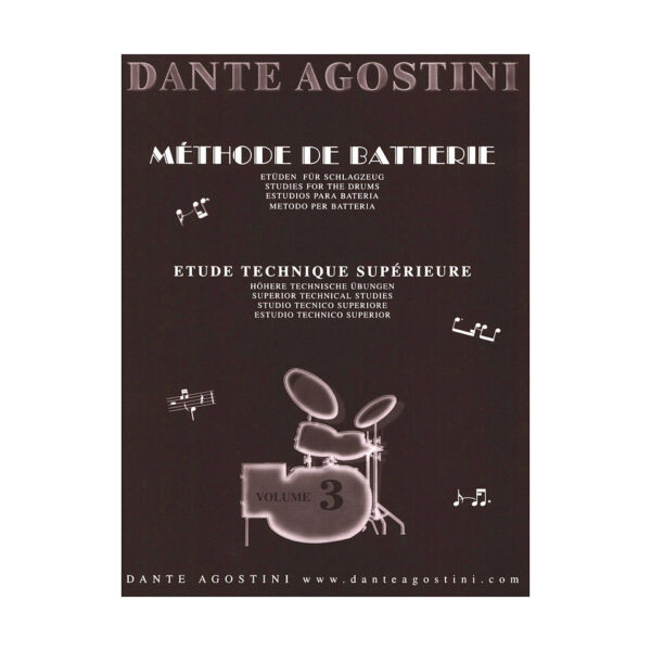 Dante Agostini Methode de Batterie Vol. 3 - Technique Suplement