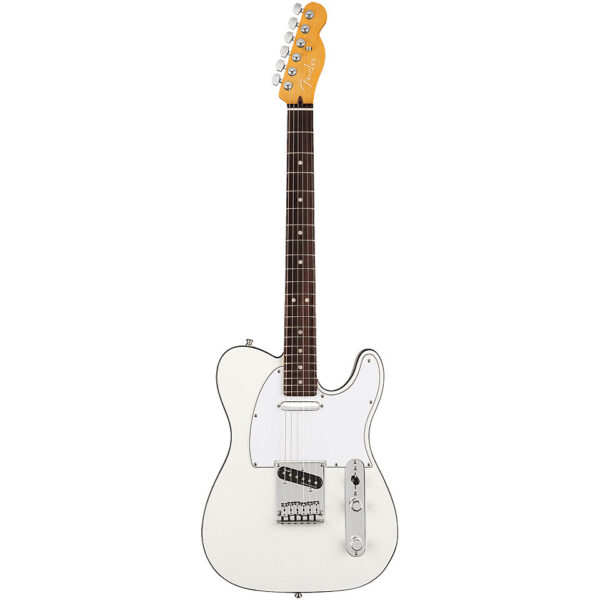 Fender American Ultra Telecaster RW Artic Pearl E-Gitarre