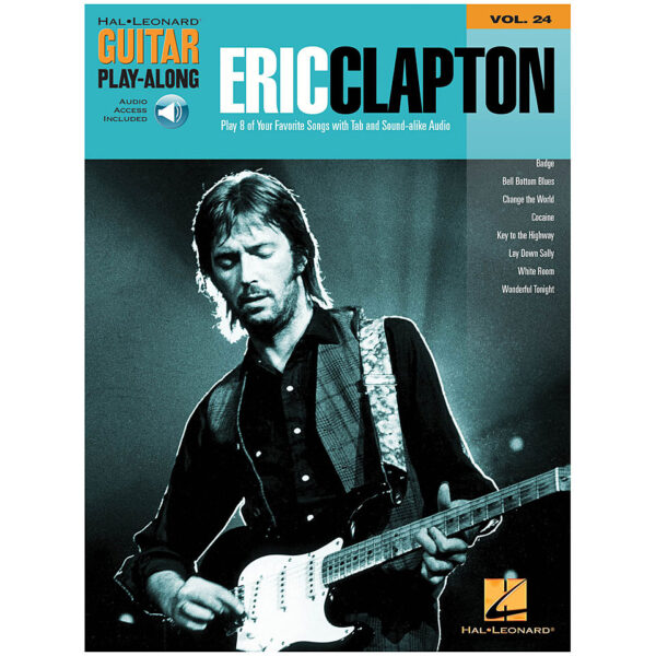 Hal Leonard Guitar Play-Along Vol.24 - Eric Clapton Play-Along