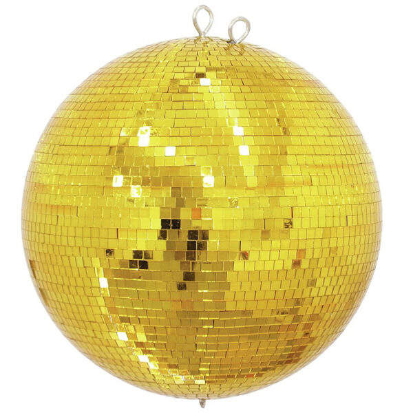 Eurolite Mirrorball 30 cm gold Discokugel