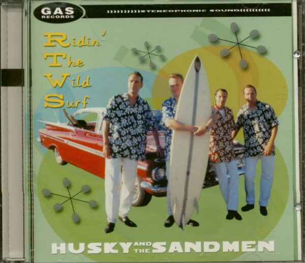 HUSKY & THE SANDMEN - Ride The Wild Surf (CD)