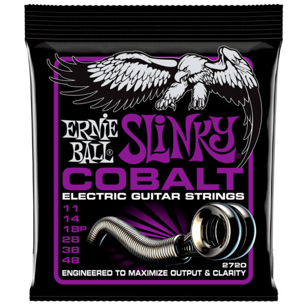 Ernie Ball Power Slinky Cobalt 2720 .011-048 Saiten E-Gitarre