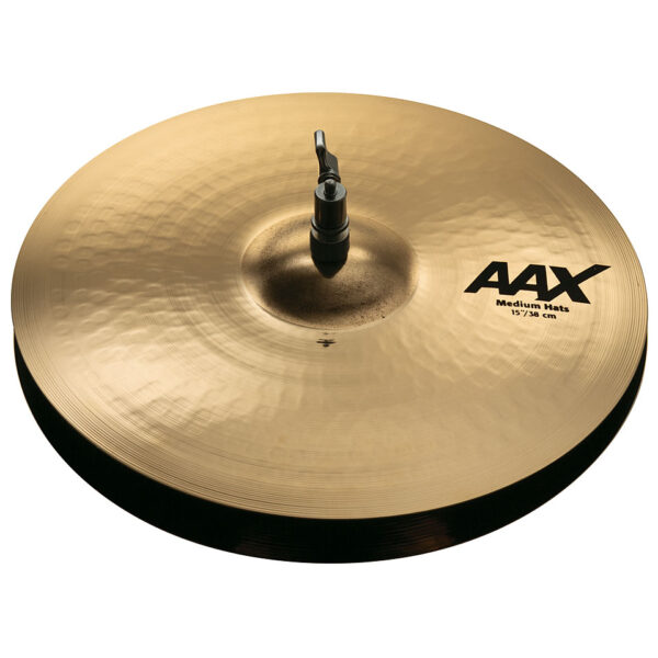 Sabian AAX 15" Medium Hats Brilliant Hi-Hat-Becken