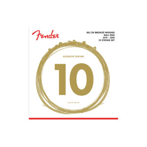 Fender 80/20 Bronze Acoustic Strings (12-String) Saiten Westerngitarre