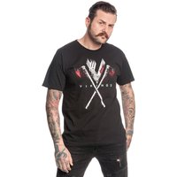 Vikings Axe Herren T-Shirt schwarz