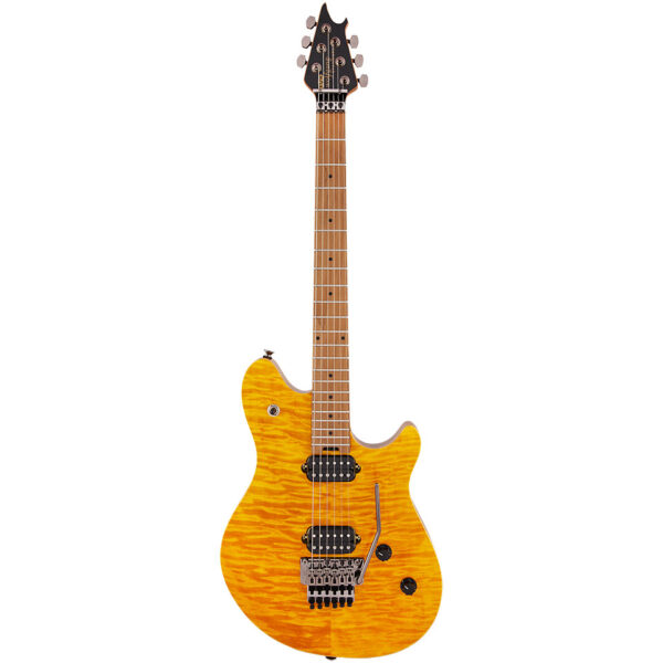 EVH Wolfgang Standard QM Trans Amber E-Gitarre