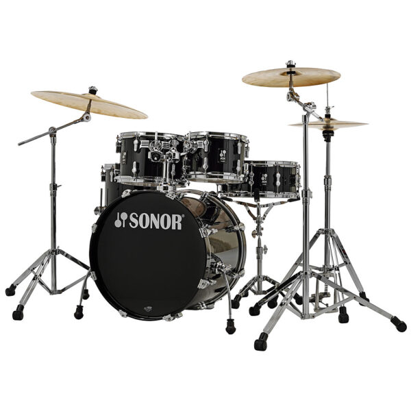 Sonor AQ1 20" Piano Black Studio Drumset Schlagzeug